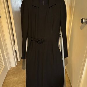 Jean Paul Gaultier 1990s wool crepe dress SALE